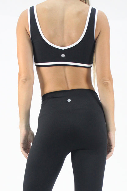 Sporty top 2 black