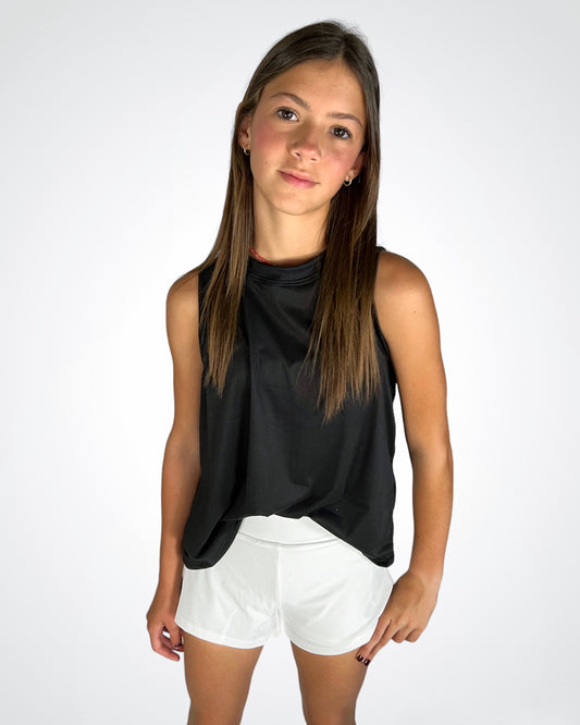 Kid t-shirt plain black