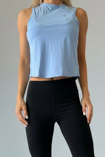 Active basic shirt 3 blue