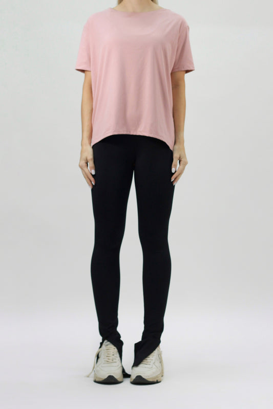 Oversized basic shirt rose
