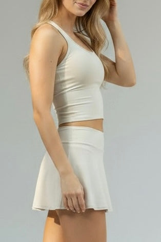 Tennis Set Ivory
