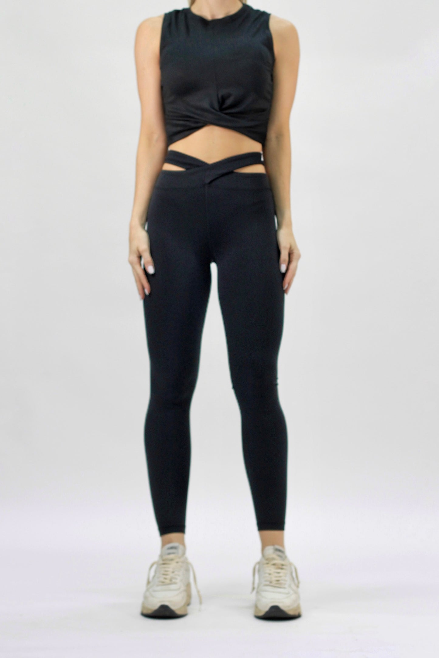 Cutout legging black