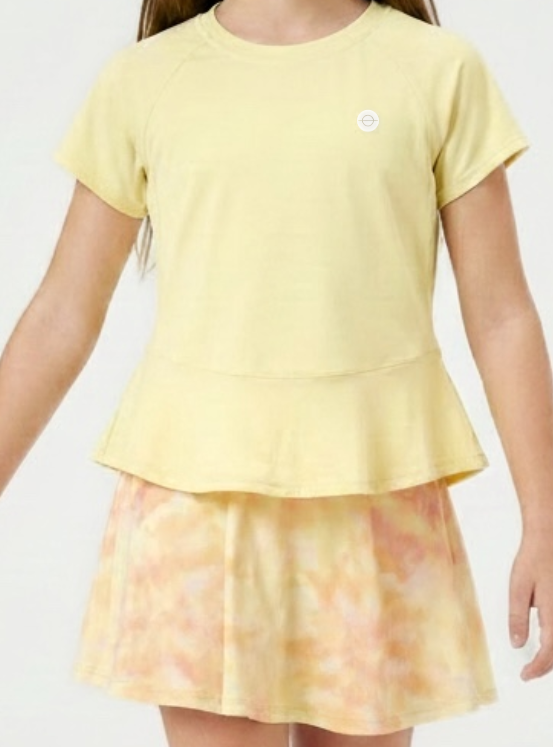 Flare yellow shirt
