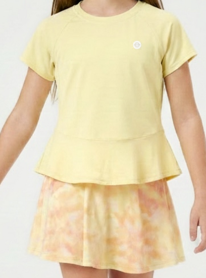 Flare yellow shirt