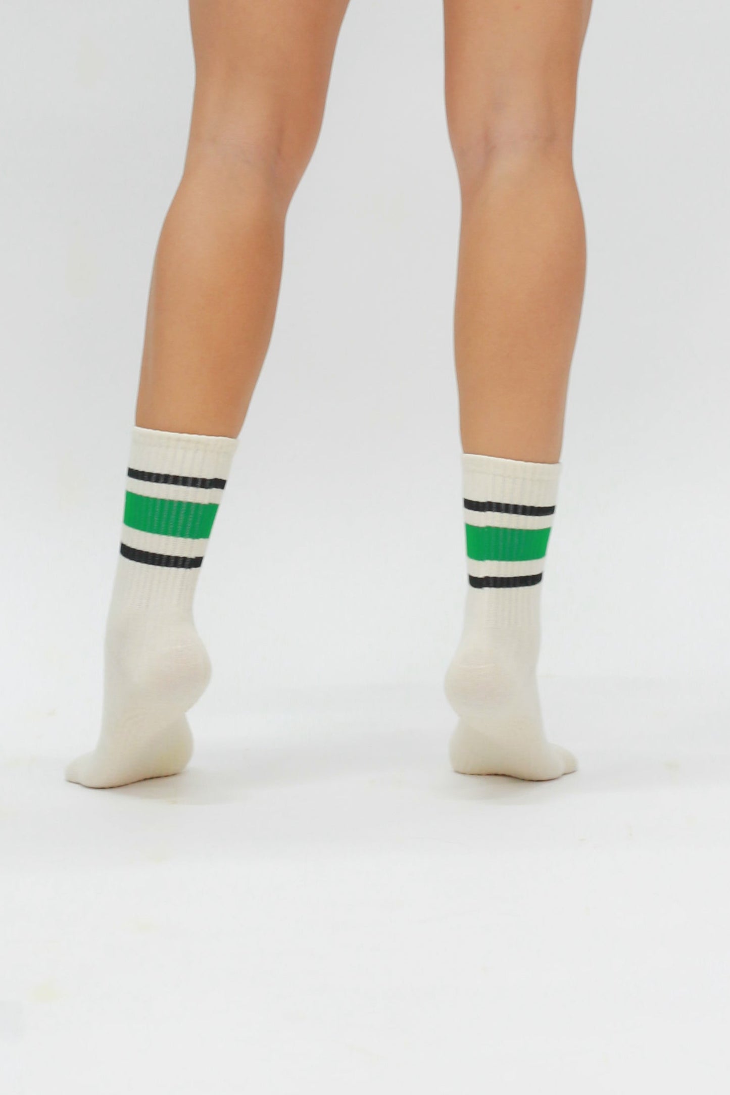 The Grip socks / green&black