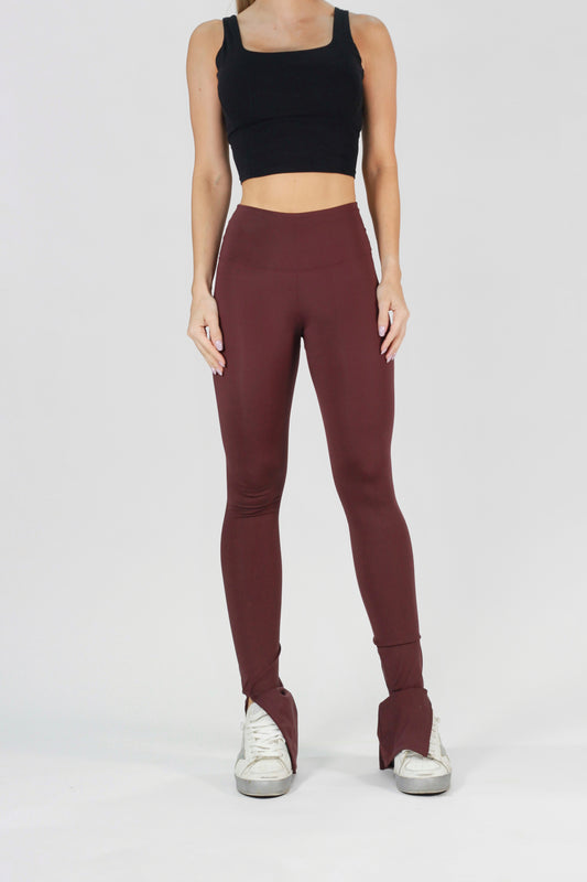 Split Flare Legging Vino
