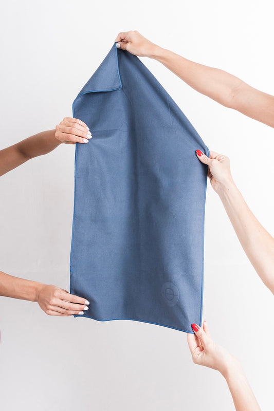 Gym towel blue
