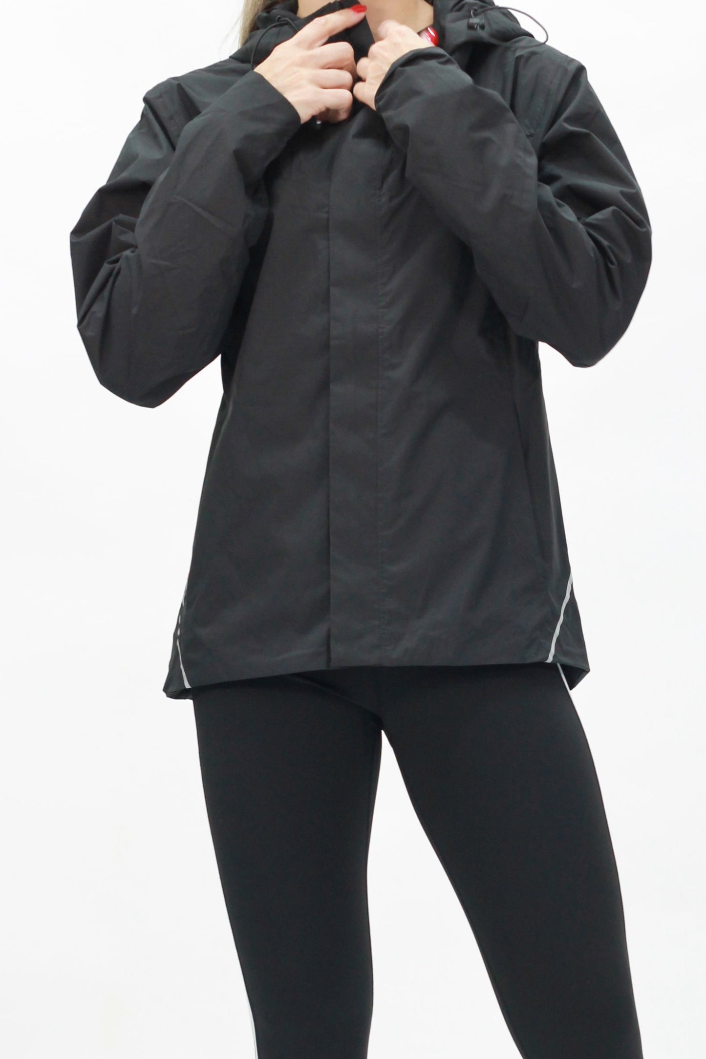 Windbreaker jacket black
