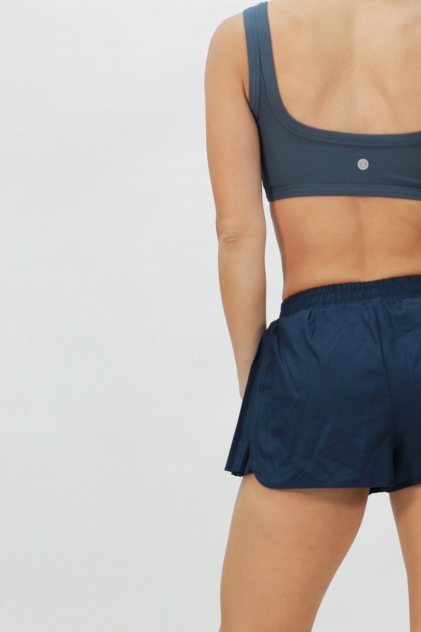 Basic rib top blue