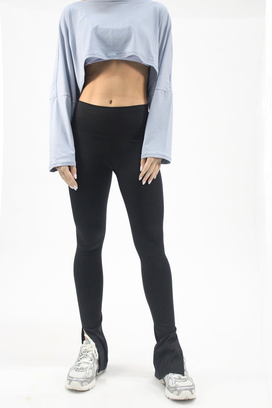 off shoulder shirt blue