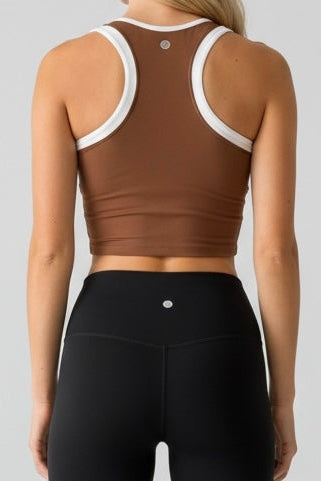 Sporty Duo Top 2 brown