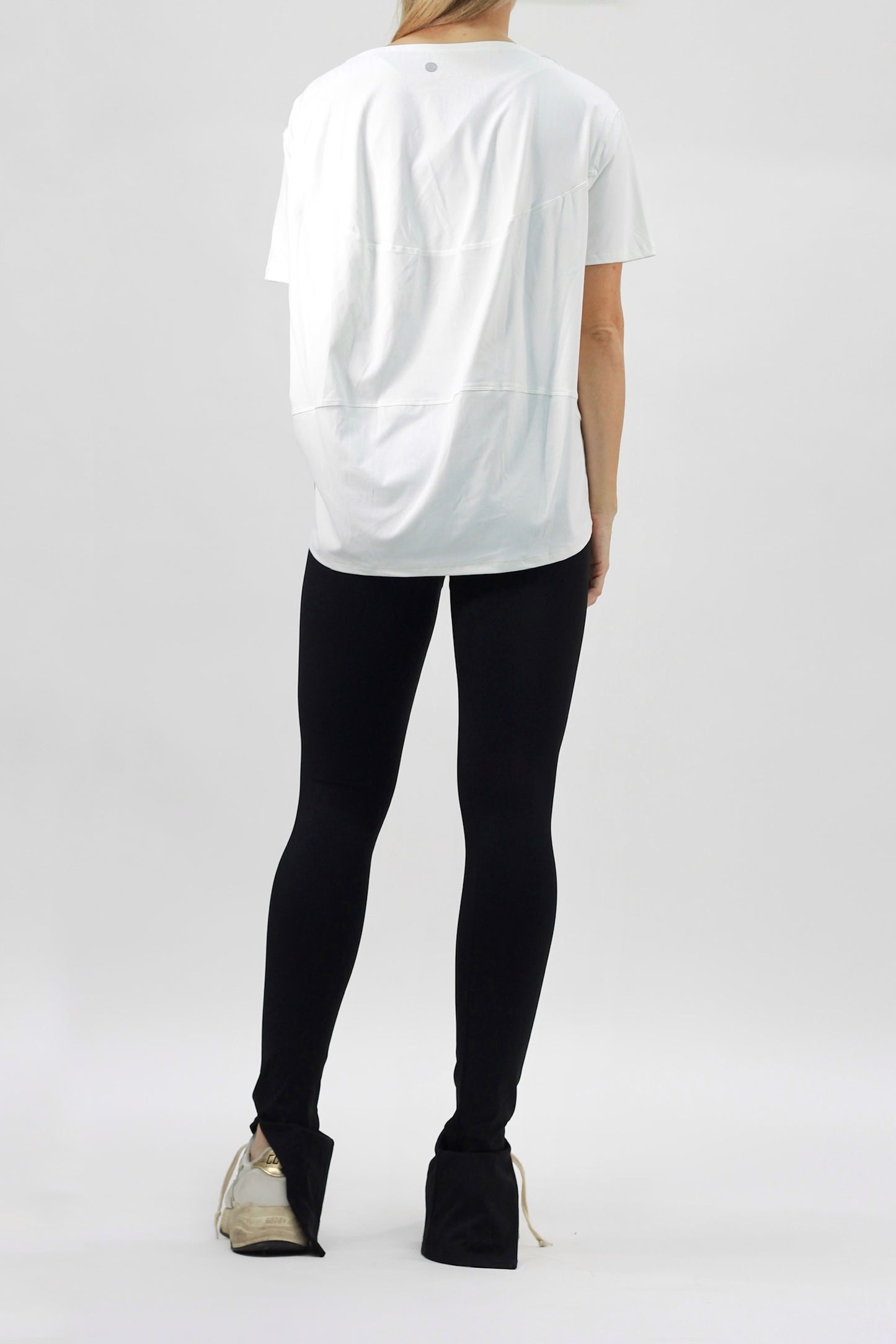 oversized basic shirt white