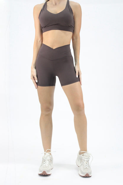 Yogui biker 2 brown set
