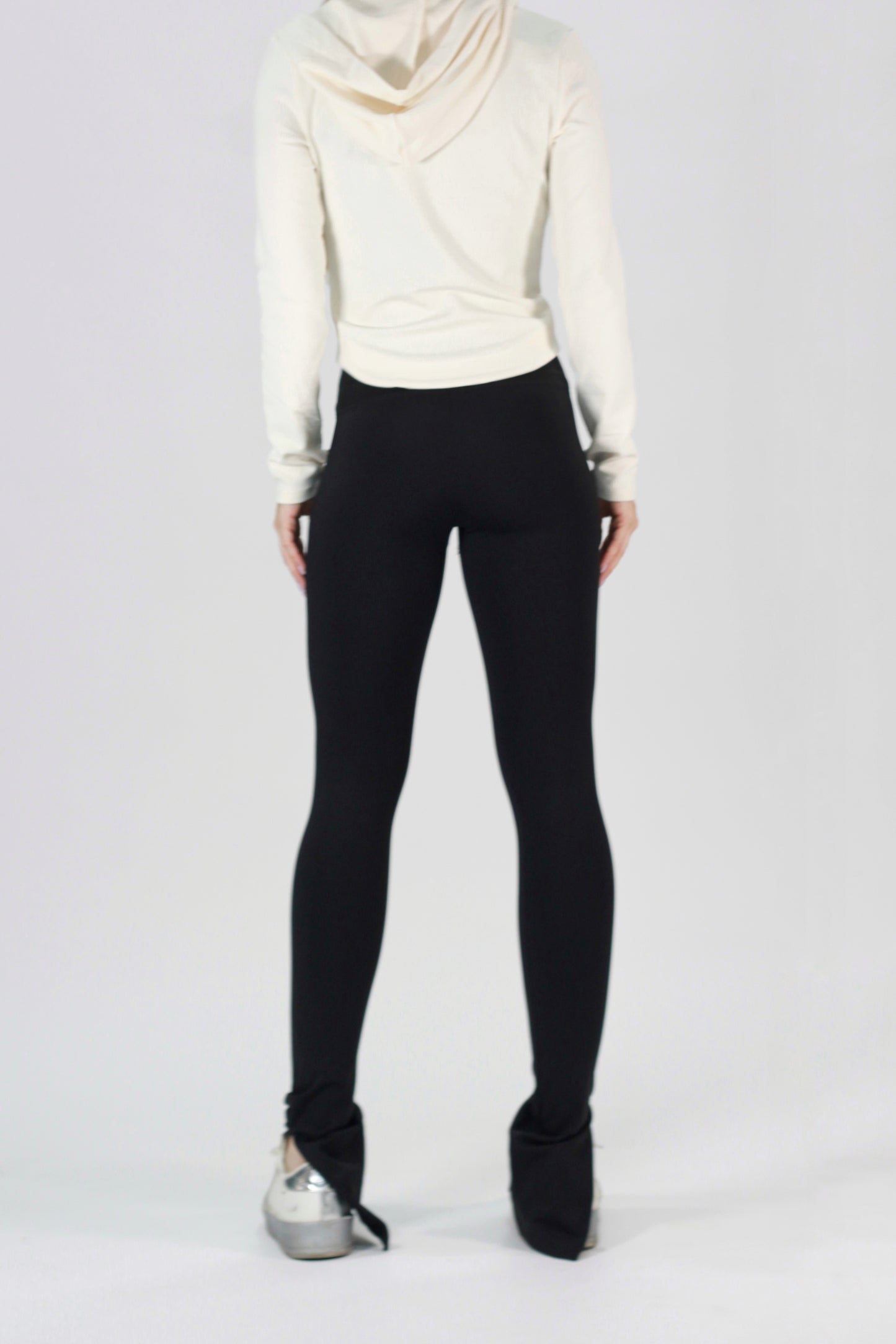 Rib sweater ivory