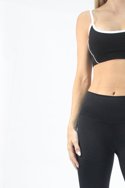 Sporty top 1 black