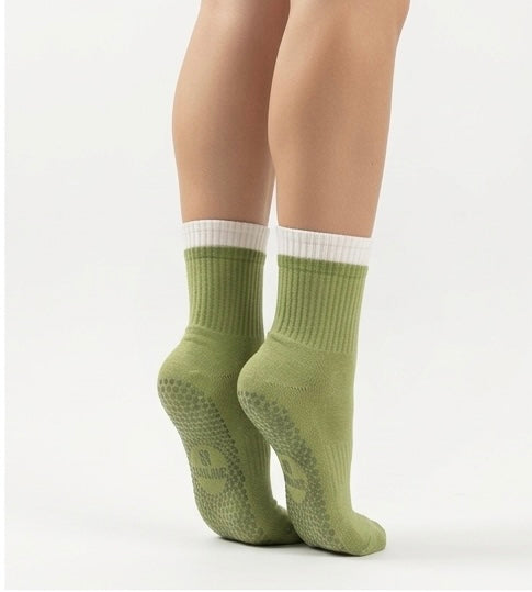 The Grip socks duo / green
