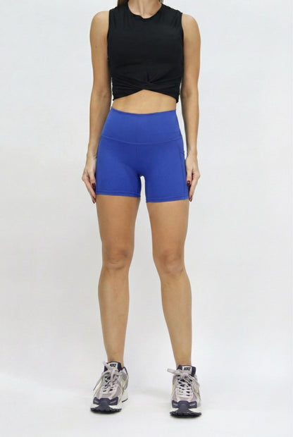 Micro biker bright blue