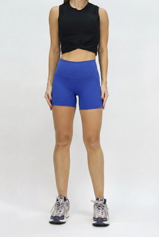 Micro biker bright blue