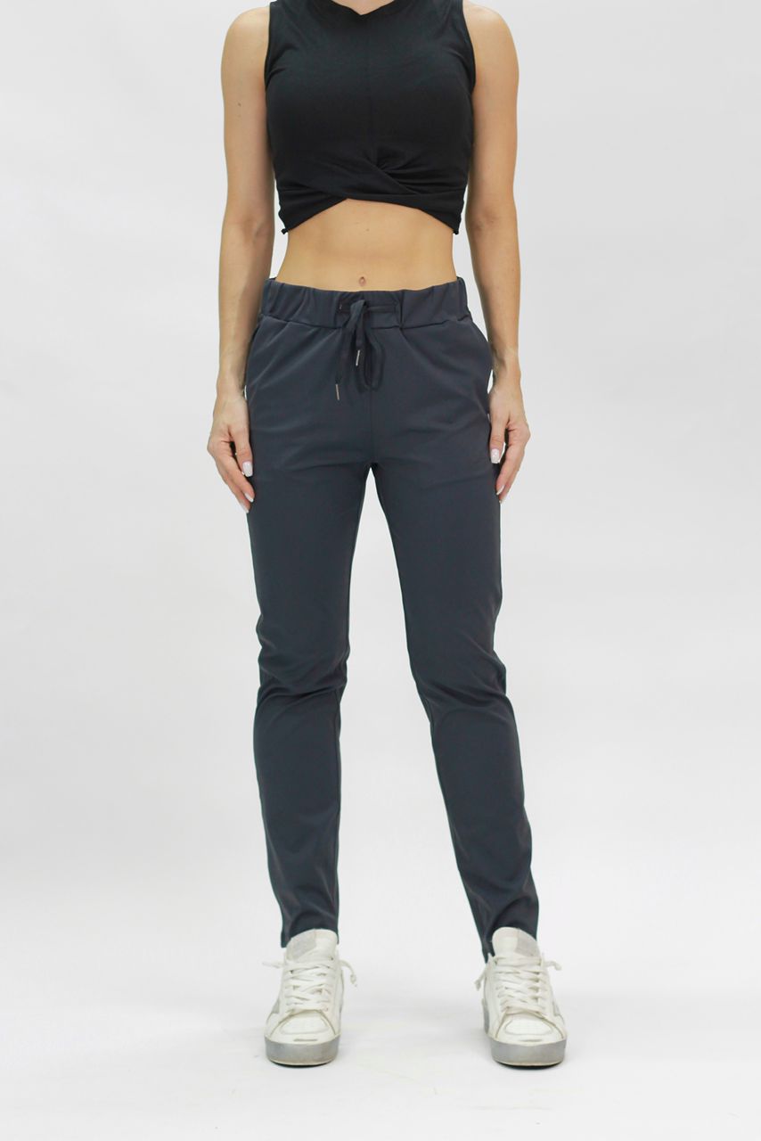Skinny jogger dark gray