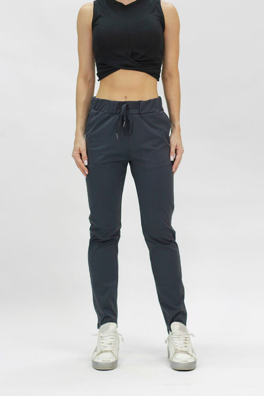 Skinny jogger dark gray