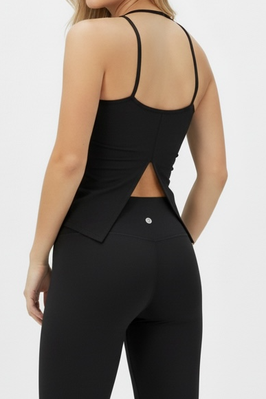 Yoga shirt black