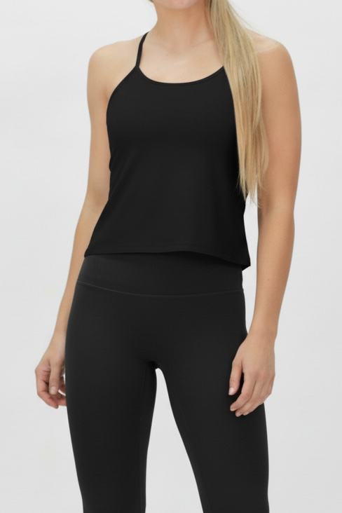 Yoga shirt black