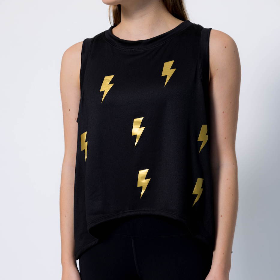 Mini bolt gold t-shirt