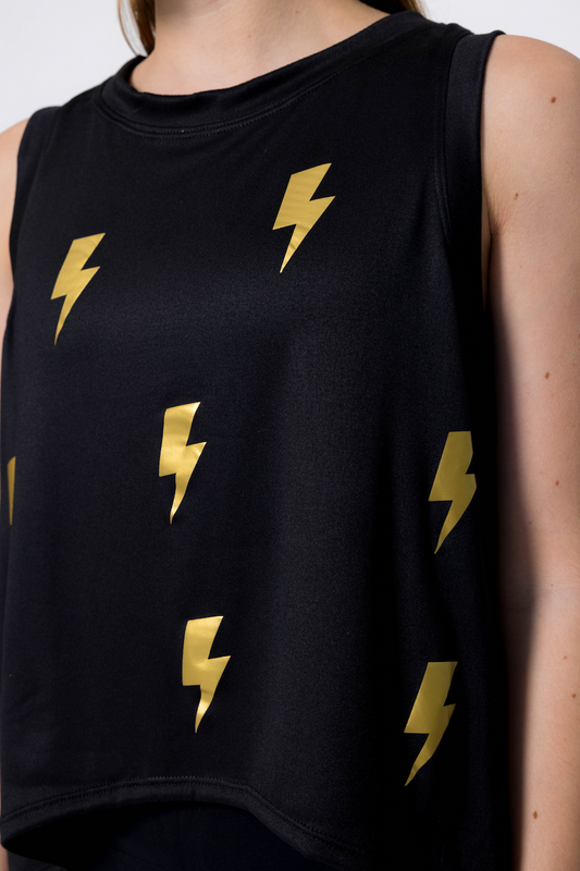 Mini bolt gold t-shirt